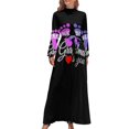 thumbnail image 2 of La abuela rosa o azul te ama: camiseta de revelación de género para baby shower, vestido largo, vestidos de falda de verano para mujer, verano mujer 2024, 2 of 5
