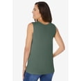 thumbnail image 2 of Woman Within Plus Size Perfect Scoopneck Tank (Petite Available), 2 of 6