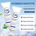 thumbnail image 3 of 7.5% Nano Hydroxyapatite Toothpaste - Fluoride-Free | Enamel Repair | Breath Freshening | Mild Mint | Appropriate for Sensitive Teeth, 3 of 5