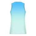 thumbnail image 3 of Big and Tall Tank Tops for Men S-4X Plus Size Sleeveless Crewneck T Shirts Mens Pullover Gradient Printed Casual Breathable Undershirts Vest, 3 of 4