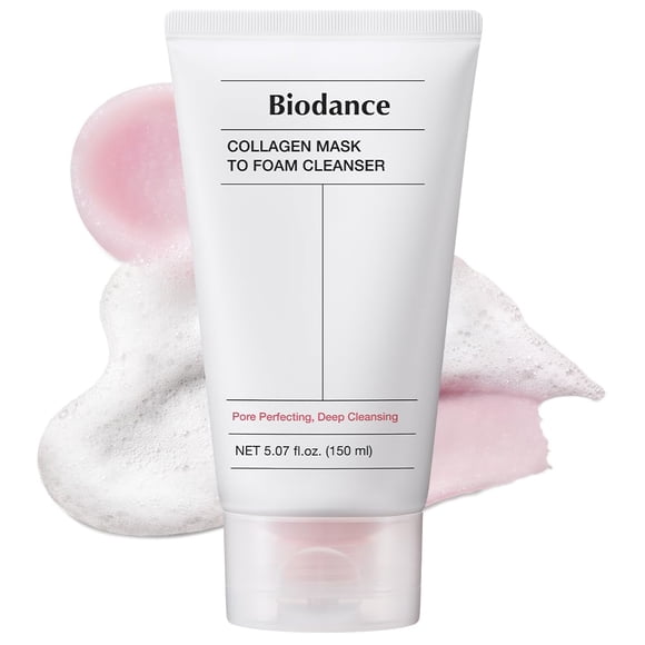 Espuma limpiadora BIODANCE Mascarilla de colágeno para hacer espuma, 150 ml, para mujer