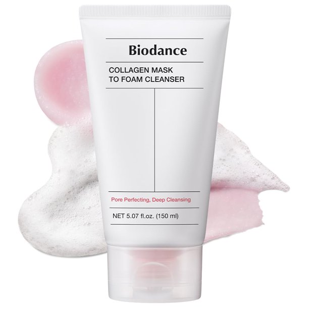 Espuma limpiadora BIODANCE Mascarilla de colágeno para hacer espuma, 150 ml, para mujer
