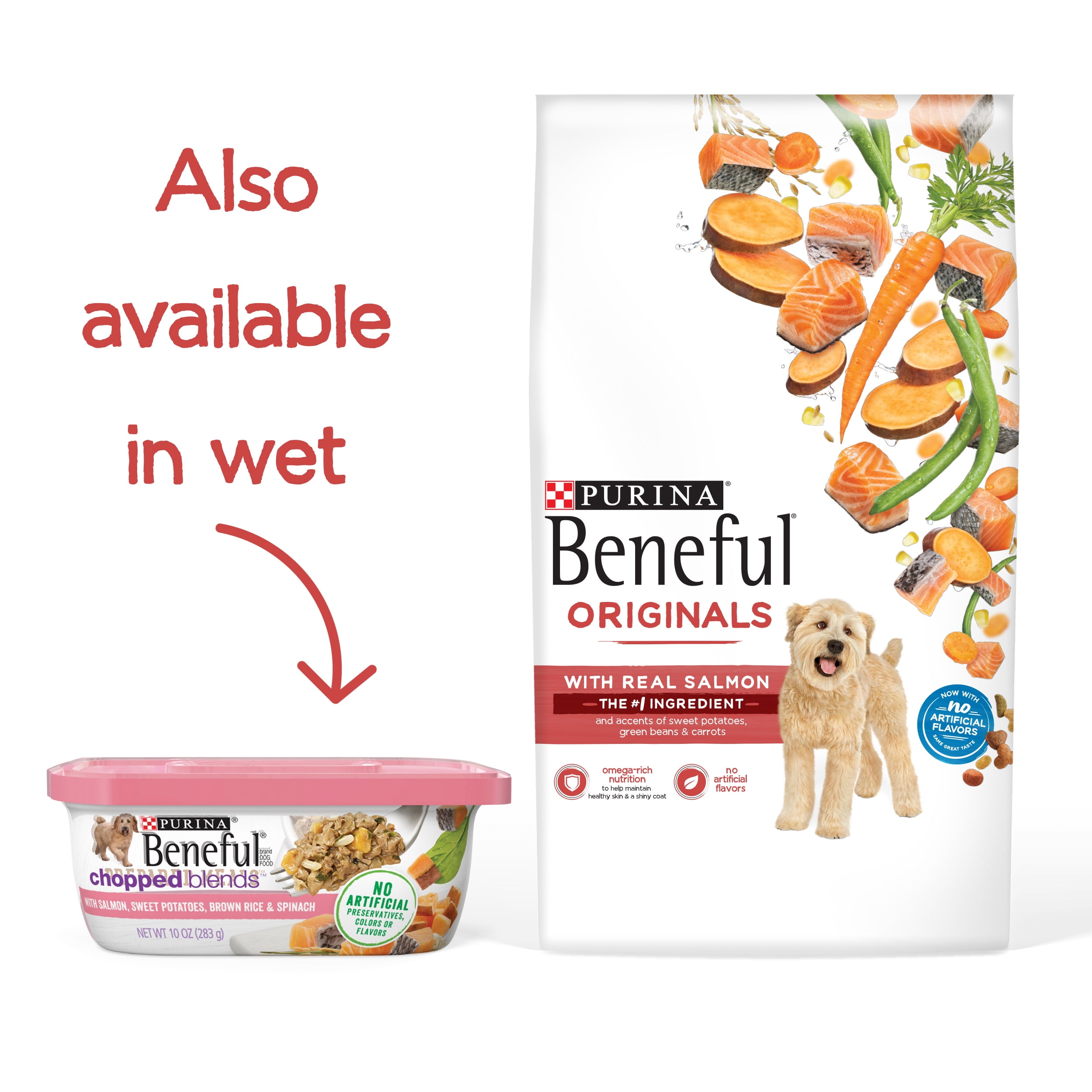 beneful salmon dog food walmart