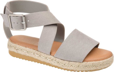journee collection trinity espadrille platform sandal