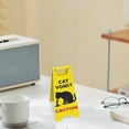 thumbnail image 5 of KWHOME 3PCS Cat Vomit Caution Sign, Floor Standing, Funny Cat Sign Decor, Mini Cat Vomit Caution Sign for Cat Decor Funny Gag Gifts, Pet Caution Sign, Cat Decorations and Cat Gifts for Cat Lovers, 5 of 8