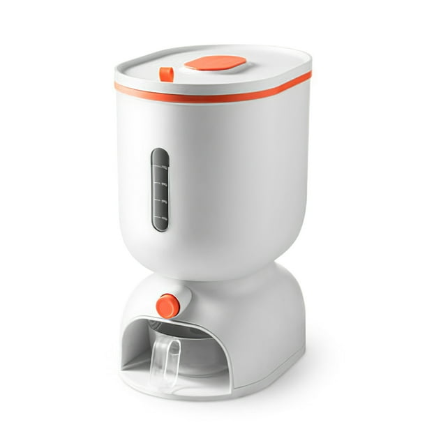 Dispensador De Arroz Contenedor De Arroz Tanque De Grano De Cocina No Tóxico Organizador De Arroz Doméstico Cubo De Almacenamiento De Arroz Con Taza Medidora Para Alimentos Secos De Grano De Arroz Speravity HA013250-00