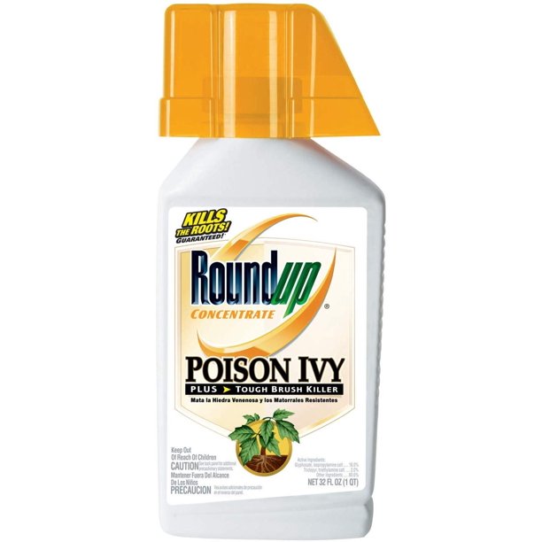 Roundup Poison Ivy Plus Tough Brush Killer Concentrate, 32Ounce