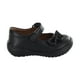 thumbnail image 2 of Zapato Escolar Coqueta para niña en piel negro Castor con moño decorativo, 2 of 4
