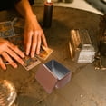 thumbnail image 4 of Nestingho 3Ud Cajas De Almacenamiento De Metal En Color Rosa Con Tapa Para Dulces Galletas Y Tarjetas, 4 of 6