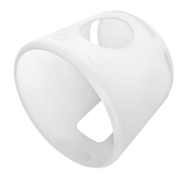 SGACAI Funda protectora de silicona blanca/roja para despertador Alarmo Nuevo