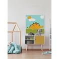 thumbnail image 5 of Marmont Hill Playtime Dino II Canvas Wall Art, 5 of 7