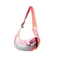 thumbnail image 4 of Pet Dog Slings portador Pet portador de mascotas bolsas de perros para cachorros hondas de gato transpirable mochila pequeña mochila bolso de hombro sandía roja, 4 of 8