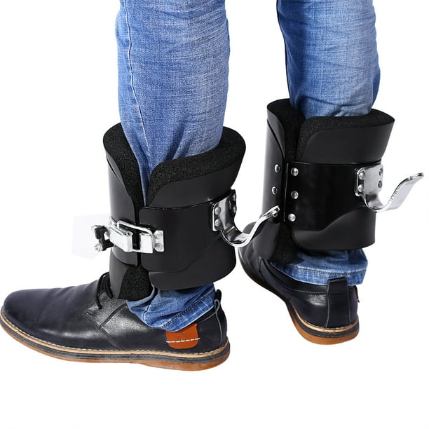Yosoo Yosoo 1 Pair Black Anti Gravity Boots Inversion Therapy Hang Up