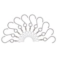 thumbnail image 1 of 10pcs Swivel S Hanging Hooks Clips for Wind Spinners Wind Chimes Garden, 1 of 8