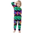 thumbnail image 1 of 2024 Rainbow Pumpkin Halloween Family Matching Outfits 4 Piece Set for Kids and Adults Comfortable Party Wear, 1 of 6