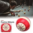 thumbnail image 6 of 2Pcs 57mm White Red Resin Billiards Spot Pool Snooker Practice Training Cue Balls Sports for Beginner, 6 of 10
