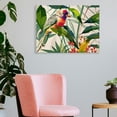 thumbnail image 3 of SUMAAFU Bird Plant Art Modern Canvas Prints Wall Decor Ready To Hang 16x12in, 3 of 6