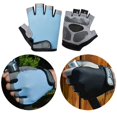 thumbnail image 6 of Half Finger Gloves Sun Protections Breathable Design Comfortable Fit Nonslip Grip, 6 of 8