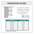 thumbnail image 7 of TiaGOC Blackout Curtains 90 inch Long 2 Panels Set, Thermal Insulated Long Curtains & Drapes 2 Burg, Room Darkening Grommet Curtains for Bedroom Living Room Windows (W52 x L90 Inch, Navy Blue), 7 of 7