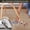 Frosted Clear, variant on Clear Plastic Floor Mat 5'x7', Waterproof Non-Slip Vinyl Rug, Hard Floor Protector for Dining Room, Living Room, High Chair Use