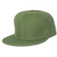 thumbnail image 1 of Sombrero de bill plano verde oliva 71/4 Flat Bill Gorra de béisbol, 1 of 1