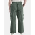thumbnail image 5 of Terra & Sky Women’s Plus Size Knit Easy Cargo Pant, 5 of 5
