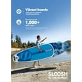 thumbnail image 4 of SLOOSH 10'6" Inflatable Stand Up Paddle Board, Portable Paddle Board with Premium SUP Paddleboard Accessories,Non-Slip EVA Deck for Youth & Adults, 4 of 7
