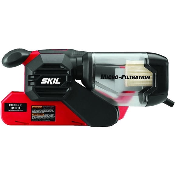 SKIL 7510-01 Sandcat 6 Amp 3x18'' Corded Electric Belt Sander with Pressure Control