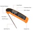 thumbnail image 4 of Waterproof Digital Meat Thermometer Instant Read Thermometer for Kitchen Outdoor BBQ Grill SuppliesOrange, 4 of 4