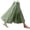 Light Green, variant on Women's Casual Dress Boho Dress Elastic Waistband Long Skirt Style for Everyday Wear Brown S