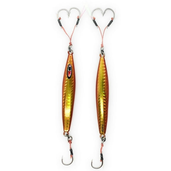 Seafloor Control Tiny Abyss Lightweight Metal Jig with Assist Hooks