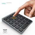 thumbnail image 4 of Teclado numérico inalámbrico N960 de 28 teclas teclado Digital ultradelgado para, 4 of 8