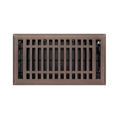 

Signature Hardware 909713-6-10 Contemporary Steel Wall Register - Bronze