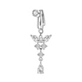 thumbnail image 1 of Non-Piercing Belly Button Nail Aa, Belly Piercing Belly Ring for Women Belly Button Piercing Clip on Belly Button Rings Navel Ring Non Piercing, Umbilical Nail*1, 1 of 6