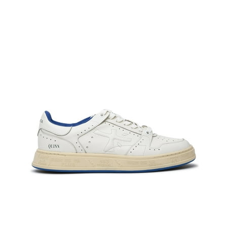 

PREMIATA QUINN WHITE LEATHER SNEAKERS