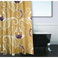 thumbnail image 3 of Simply Daisy 71" x 74" West Indies Floral Print Shower Curtain, 3 of 3