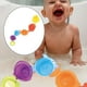 thumbnail image 5 of Juguetes educativos multicolores Hugo para bebés 6 piezas tazas apilables Juguetes de agua Juguetes de playa, 5 of 10