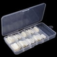 thumbnail image 2 of 100 Pcs Natural Full Cover Nail Tips, Nail Tips for Acrylic Nails Professional, Coffin Nail Fake Nails, False Ballerina French Acrylic Nail Extension for Salon Manicure Home DIY, 2 of 5