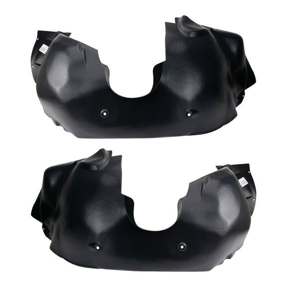 TRQ Front Inner Fender Liner Set Fits Select 2014-2015 Chevrolet Camaro GM1248251 GM1249251