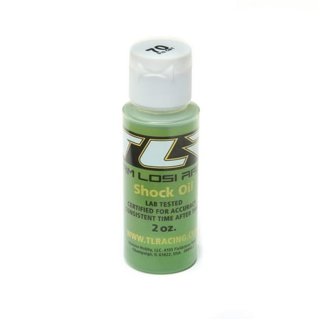 Team Losi Shock Pistons - Team Losi Racing Silicone Shock Oil, 70wt, 2oz, TLR74015