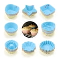 thumbnail image 1 of 40pcs Cupcake Silicone Liners, Reusable Non-Stick Baking Muffin Pans, Silicone Cupcake Baking Mold, Colorful, 1 of 2