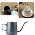 thumbnail image 3 of yuksok Gooseneck Narrow Spout Hand Drip Coffee Pot Stainless Steel Kettle 350ml, 3 of 9