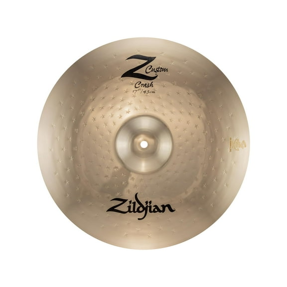 Crash Cymbal Zildjian Z Custom B20 de 17 pulgadas en bronce