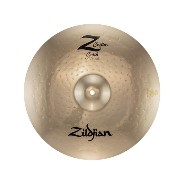 Crash Cymbal Zildjian Z Custom B20 de 17 pulgadas en bronce
