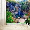 thumbnail image 2 of IDEA4WALL 6pcs Waterfall Peel and Stick Wallpaper Removable Wall Murals Large Wall Stickers for Home Decoration, 100"x24", 2 of 4