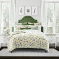 thumbnail image 2 of Destiny White Multi/Floral Duvet Cover Set Twin, 2 of 5