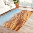 thumbnail image 1 of Mountain Area Rugs for Bedroom Living Room - 4x6 ft - Landscape Carpet for Home Decor - Landscape Patterned Decorative Indoor Large Rug - Washable & Soft & Non Slip & Low Pile (ZL&196), 1 of 6