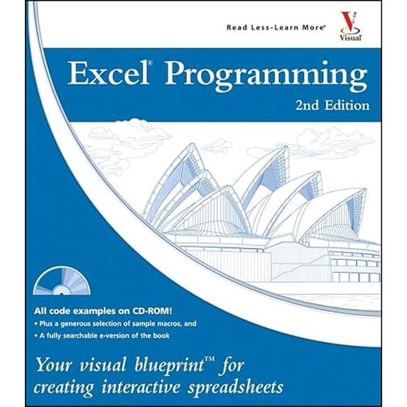 Pre-Owned Excel Programming: Your Visual Blueprint for Creating Interactive Spreadsheets (Paperback) 0764597817 9780764597817