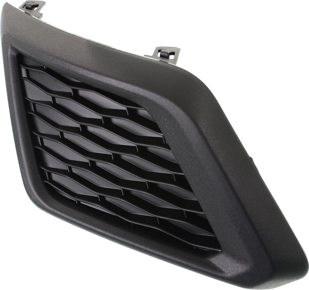 Fog Light Cover Compatible with 2014-2016 Nissan Rogue Left Driver Textured Black