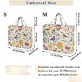 thumbnail image 2 of FORMRS Womens Corduroy Tote Bag Crossbody Shoulder Handbag with Pocket, Birds and Teapots, 2 of 7